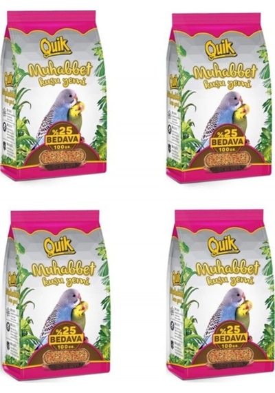 Muhabbet Kuşu Yemi 500 Gr 4 Al 3 Öde