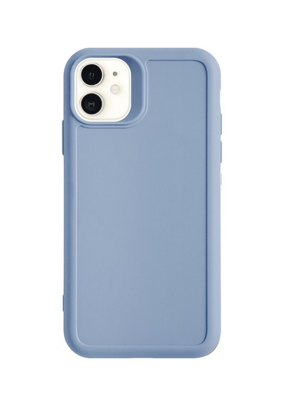 Apple iPhone 11 Uyumlu Kamera Korumalı Darbeye Dayanıklı Renk Atmayan Keep Silikon Kılıf Mavi
