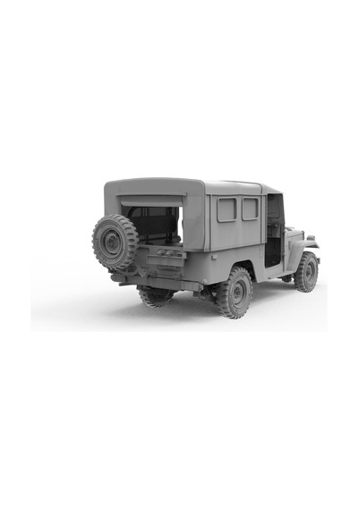 Ak 35004 1/35 Ölçek, Fj43 Tenteli Suv Idf Ve Laf Silahlı , Askeri Araç Plastik Model Kiti