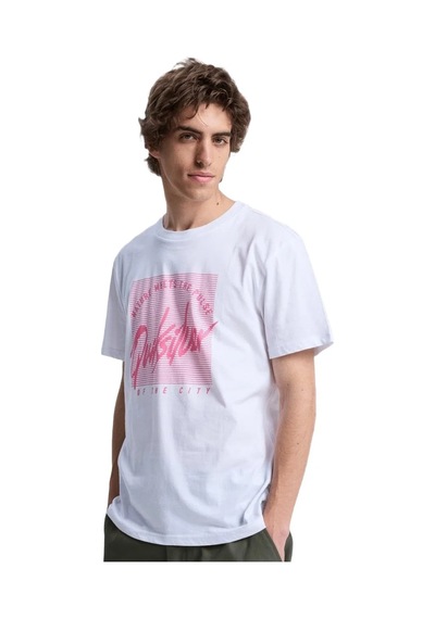 Quiksilver Retro Mood Erkek Beyaz Outdoor T-shirt Eqyzt08261-wbb0
