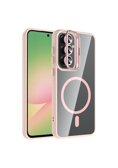 Teleplus Samsung Galaxy UyumluA57 5g Kılıf Etro Kamera Lens li Manyetik Şarj Kapak