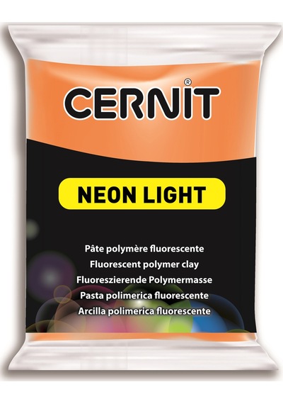 Cernit Neon Light Fosforlu Polimer Kil 752 Orange N11.699