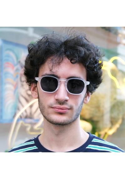 Rafael Şeffaf Unisex Güneş Gözlüğü