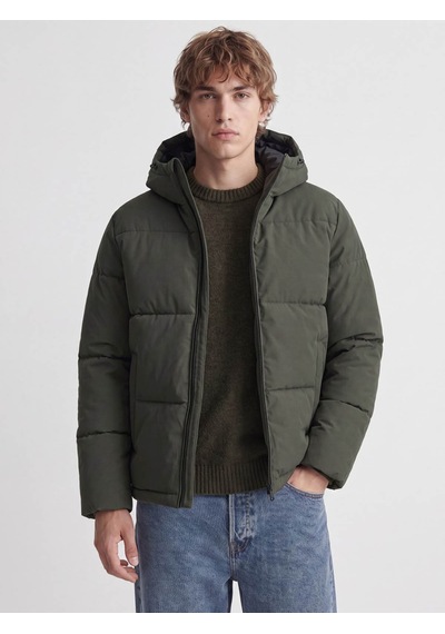Jack & Jones Jjgalaxy Puffer Haki Erkek Mont 12303930