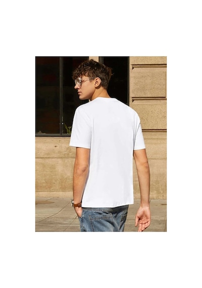 Tarzsokak Unisex Oversize Danger Baskılı Beyaz