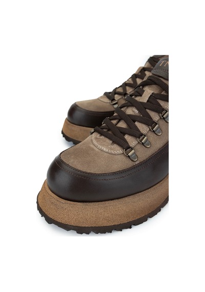 Tamer Tanca Erkek Hakiki Deri Bej Süet Sneakers & Spor Ayakkabı 1068 1101 Erk Ayk Sk24-25 Bej Suet/dr Bej