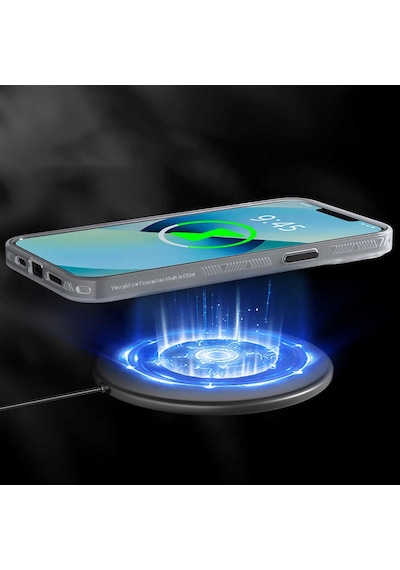 Youngkit Apple Uyumlu iPhone 14 Plus Kılıf Magsafe Şarj Özellikli YoungKit Technology Serisi Kapak Youngkit-TA82100
