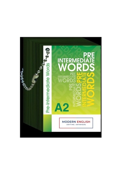 Pre-ıntermediate Words - A2 Kelime Kartları