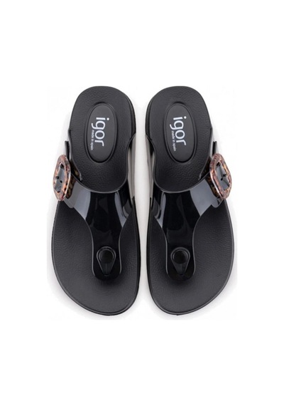 Igor S10364-002 Bari Kadın Terlik Siyah