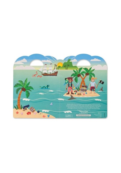 Melissa And Doug Kabartmalı Tak Çıkar Çıkartma Seti Korsanlar