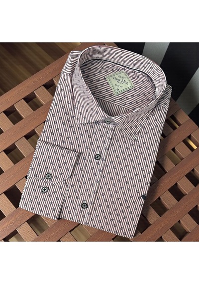 Uzun Kol Linen Keten Slim Fit 4 Mevsim Giyilebilen Pamuklu Gömlek Pudra
