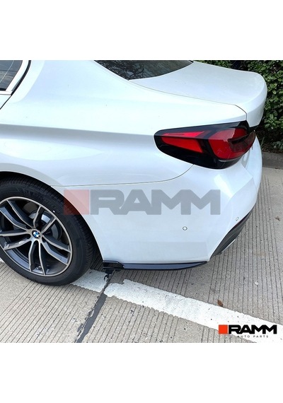 Bmw G30 M-tech Arka Tampon Bıçağı Sağ-sol Parlak Siyah