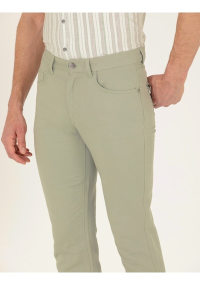 Pierre Cardin Erkek Açık Yeşil Pantolon Kanvas-chino 50268095-vr092 Açık Yeşil