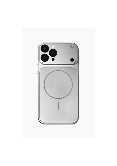 Apple iPhone 14 Pro Max Uyumlu Kamera Korumalı Magsafe Wireless Şarj Özellikli Full Glass Arka Kapak