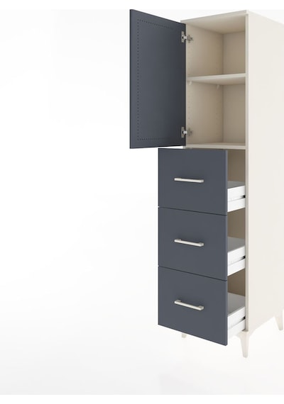 Hyperion Dolap 2 Raflı 3 Çekmeceli Tek Kapaklı 44x44x182 Ayta... Aytaşı