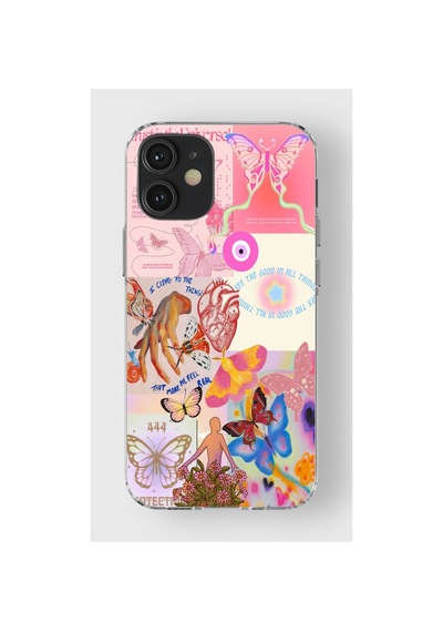 iPhone Uyumlu 12 Mini Desen064 Çok Renkli