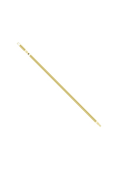 Merano Design 4mm Sarı Baget Gold Bileklik Çok Renkli