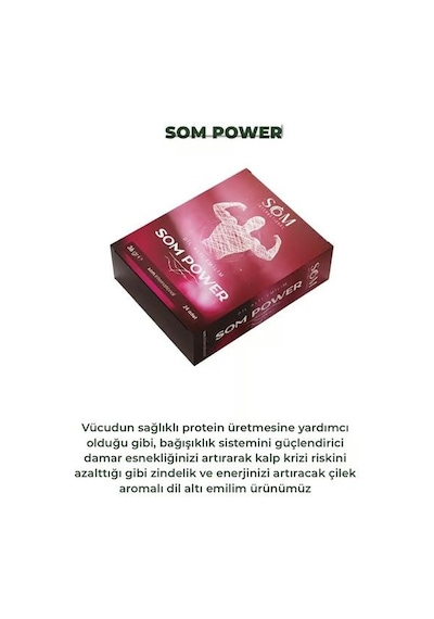 Som Power Güçlü Bağışıklık Yüksek Enerji