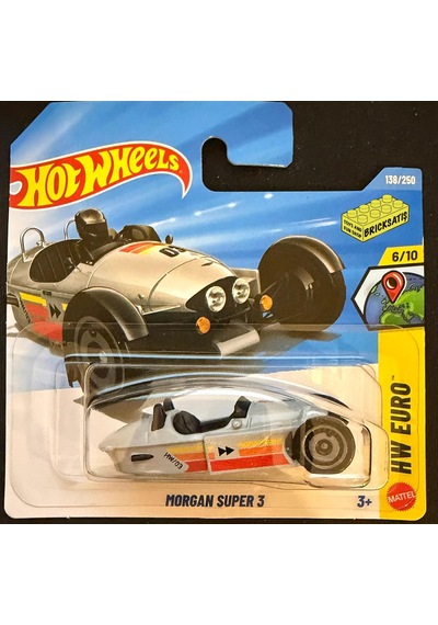 Hot Wheels Tekli Arabalar Morgan Super 3 Jjj91 Hw Euro Çok Renkli