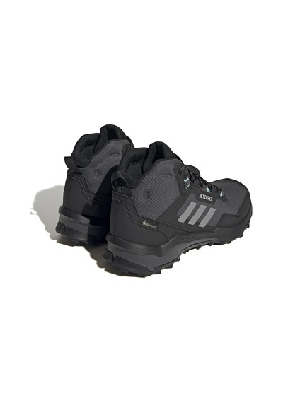 Adidas Terrex Ax4 Mid Goretex Womens Boat Su Geçirmez Nefes Alan Bilekli Trekking Kadın Bot Gri Gri