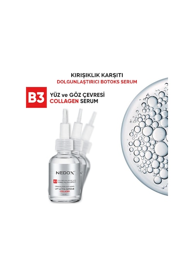 Nedox   Dolgunlaştırıcı Kolajen Serum 60 ML