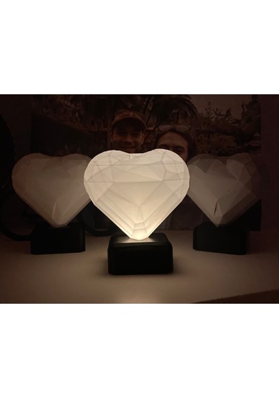 Kalp Çerçeveli Tealight Mumluk
