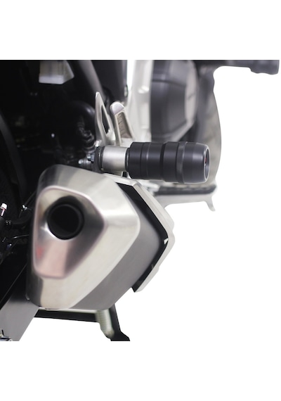 GP Kompozit Honda NC 700 D / NC 750 D Integra 2012-2020 Uyumlu Egzoz Koruma Takozu Siyah