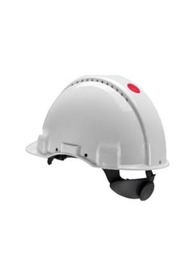 3M G3000 Peltor Havalandırmalı Uv Korumalı Vidalı Beyaz Baret