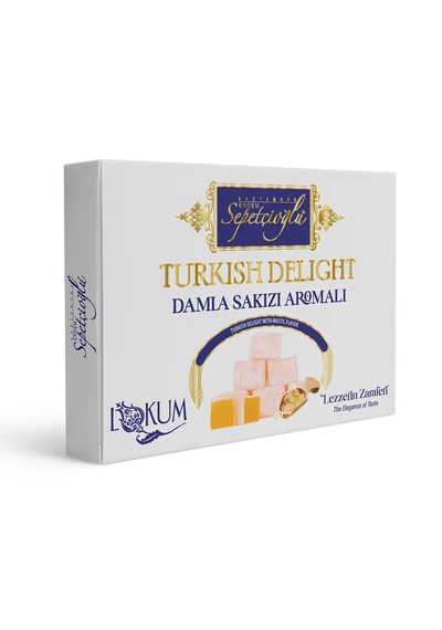 Sepetçioğlu Kastamonu Meşhur Damla Sakızı Aromalı Lokum 540g