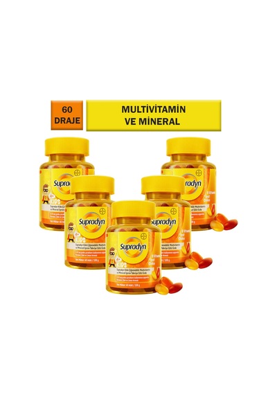 Supradyn Kids 60 Tablet 5 Adet
