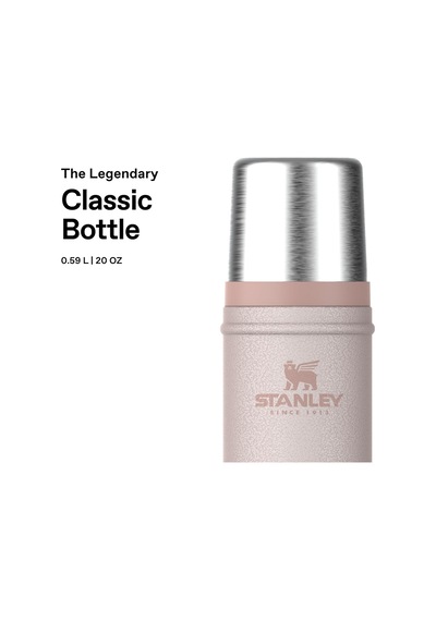 Classic Legendary Vakumlu Termos 0.60 Litre - Hammertone Rose Quartz Paslanmaz Çelik Çok Renkli
