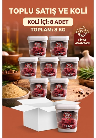 Et Bulyon 1000 G X 8 Adet - 1 Koli Koli Bazlı Avantaj Paketi