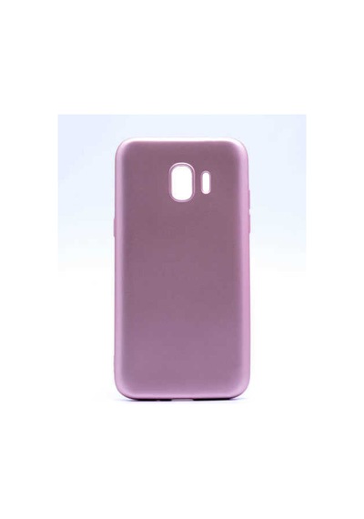 Samsung Uyumlu Galaxy J2 Pro 2018 Kılıf Zore Premier Silikon Kapak Rose Gold