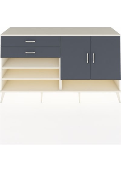 Hyperion Konsol 4 Raflı 2 Çekmeceli 2 Kapaklı 176x44x99 Aytaşı-an Aytaşı-antrasit Hyperion Konsol 4 Raflı 2 Çekmeceli 2 Kapaklı 176x44x99 Aytaşı-an Aytaşı-antrasit