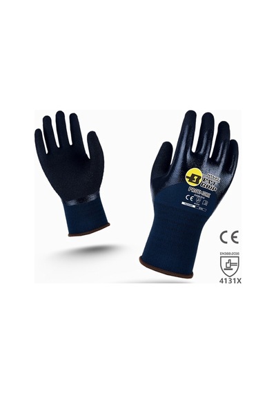 Hanvo Ngx506 Nitril 3/4 Kaplı Montaj Eldiven