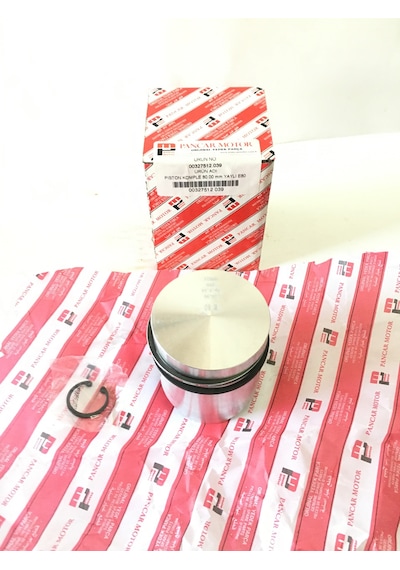 Pancar Motor E80 6 hp uyumlu Piston Segman/sekman Komple Std.