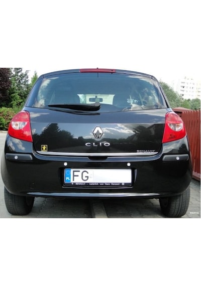Renault Clıo 3 Hb 2005-2012 Krom Bagaj Alt Çıta P.çelik