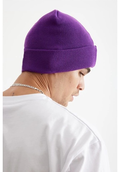 Boldy Klasik Spor Bere-Triko Bere-Unisex Nakışsız Bere-Düz Bere (482514048)