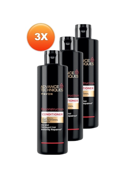 Avon Advance Techniques Reconstruction Onarıcı Saç Kremi 3 x 250 ML