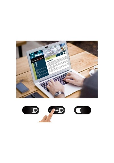 Laptop Ön Kamera Koruyucu - Gizli Koruma Kapağı - Webcam Kapatma