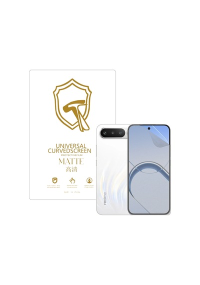 Realme 16 İle Uyumlu Tpu Nano Mat Ekran Koruma Filmi Ekm107