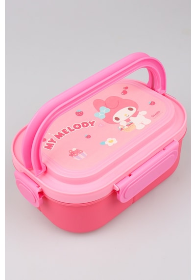 X Dekomus Lisanslı My Melody 500 Ml Matara,3 Bölmeli Beslenme Kabı,beslenme Örtüsü Seti Diğer