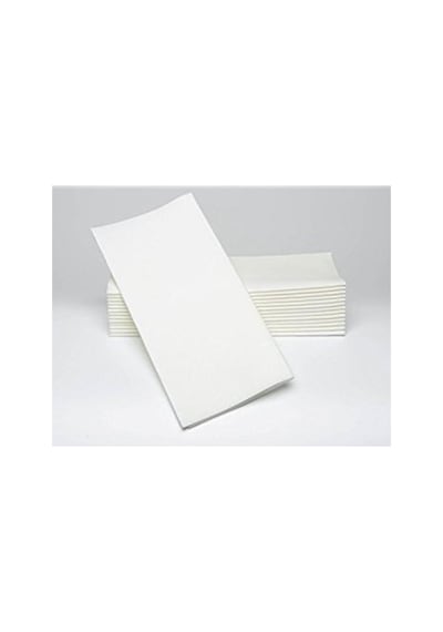 40x40 Cm Beyaz Garson Katlama Peçete 2 Katlı 1/8 Katlı 50 Adet Düğün Davet Catering Servis Peçetesi