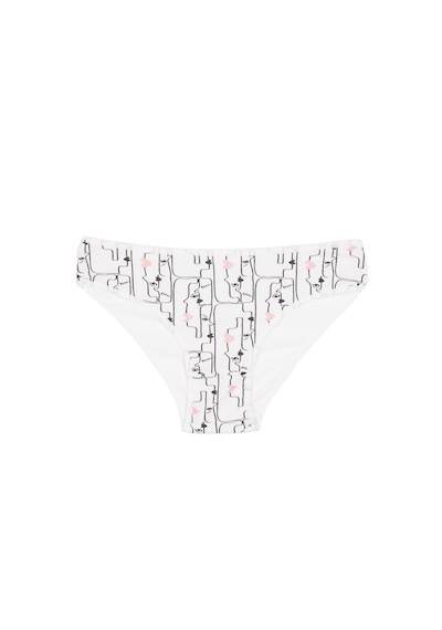 Nixci İntimates %95 Pamuk Normal Bel Kadın Külot Slip Bikini Külot Klasik Model Çok Renkli 1 Nixci İntimates %95 Pamuk Normal Bel Kadın Külot Slip Bikini Külot Klasik Model Çok Renkli 1