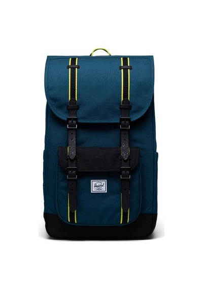 Herschel Little America Su İtici Kumaş Sırt Çantası, 16" Laptop Uyumlu, 30 L-24062 Mavi