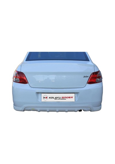 Peugeot 301 Arka Orta Tampon Difüzör Fiber 2013 ve Sonrası