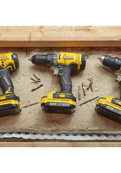 Stanley SBD710C2K 20 V 1.5 Ah Akülü Vidalama Darbesiz