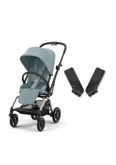 Cybex Eezy S Twist+2 360 Stormy Blue + Ana Kucağı Adaptörü