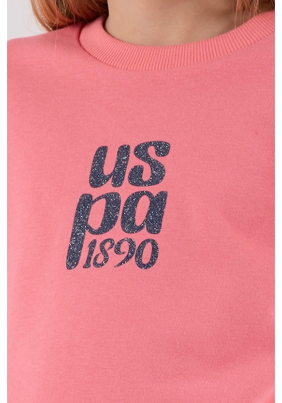 U.S. Polo Assn. U.s. Polo Assn Kız Çocuk Pembe Eşofman Takımı Us2308-c-v1 Pembe