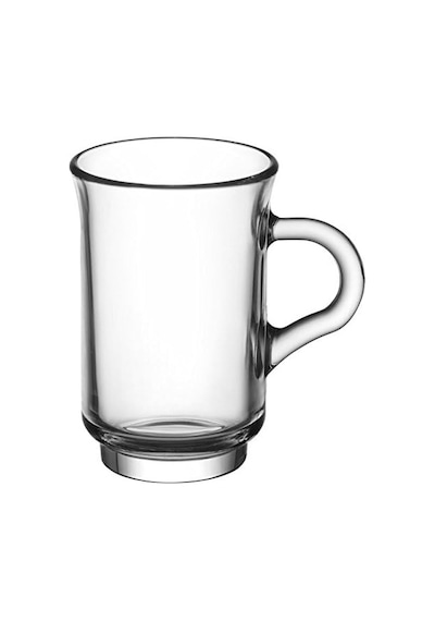 Lav Ada 6'lı Kulplu Çay Bardağı Açık Gri